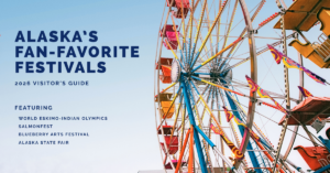Brightly colored ferris wheel at carnival to represent festivals listed in Alaska Air Forwarding blog post about fan favorite events
